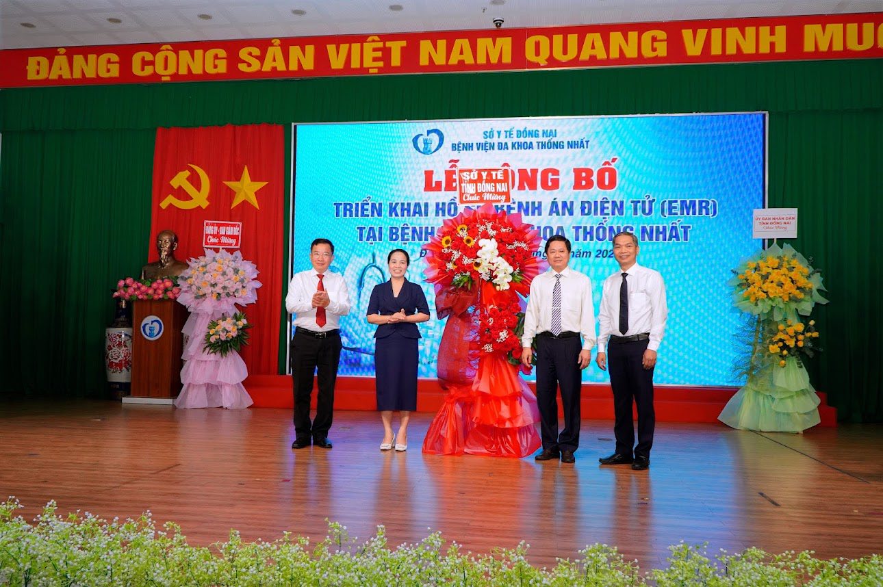 LỄ CÔNG BỐ TRIỂN KHAI HỒ SƠ BỆNH ÁN ĐIỆN TỬ (EMR) TẠI BỆNH VIỆN ĐA KHOA THỐNG NHẤT ĐỒNG NAI 