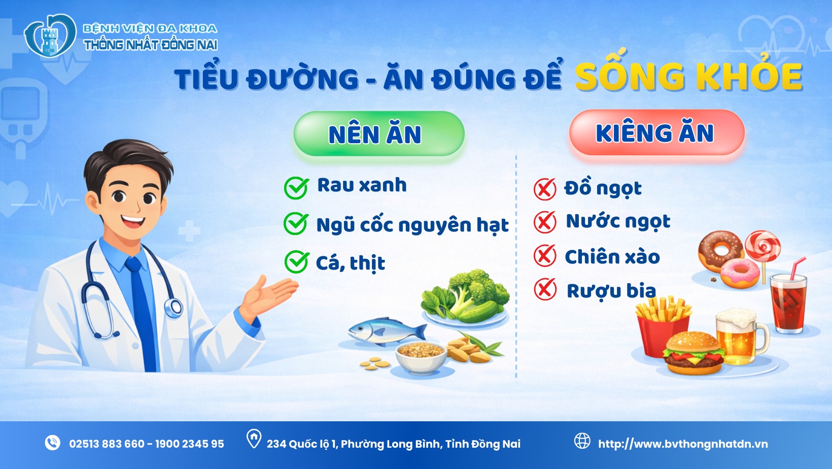 ĂN GÌ – KIÊNG GÌ KHI BỊ TIỂU ĐƯỜNG?